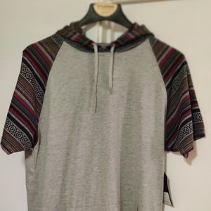 Shirtsleeve Cotton Hoodie